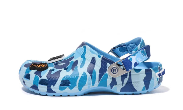 Crocs Classic Clog A Bathing Ape ABC Camo Blue