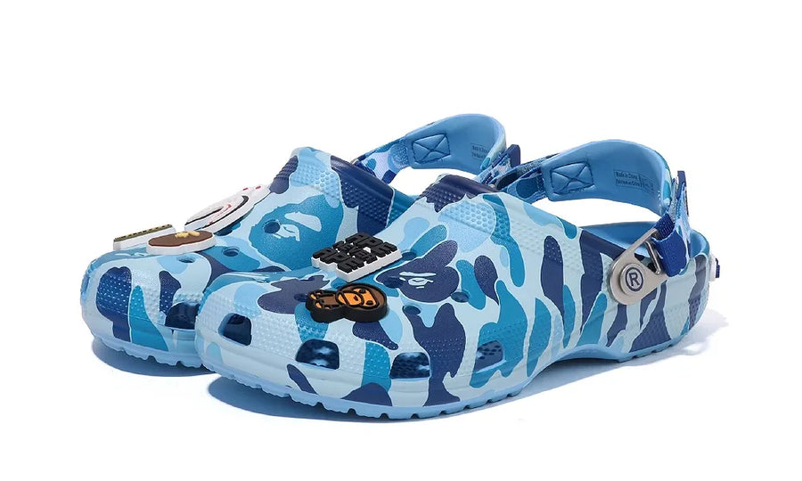Crocs Classic Clog A Bathing Ape ABC Camo Blue - zdjęcie 2