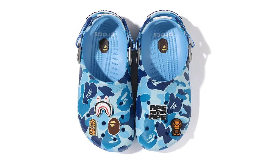 Crocs Classic Clog A Bathing Ape ABC Camo Blue - zdjęcie 3