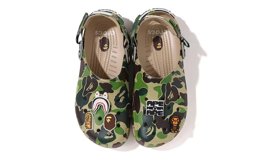 Crocs Classic Clog A Bathing Ape ABC Camo Green - zdjęcie 3