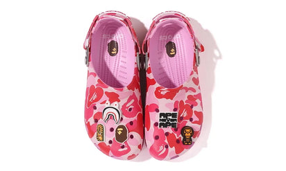 Crocs Classic Clog A Bathing Ape ABC Camo Pink - zdjęcie 3
