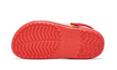 Buty Crocs Classic Clog Lightning McQueen - widok z przodu - Rozmiary EU