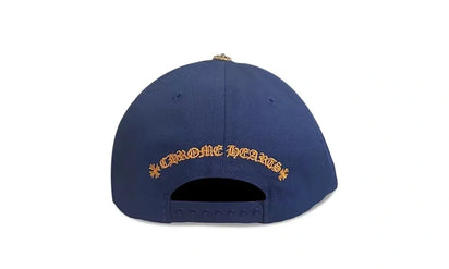 Czapka z daszkiem Chrome Hearts CH Baseball Navy Blue - zdjęcie 2