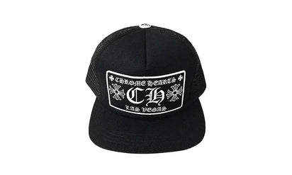 Czapka Z Daszkiem Chrome Hearts CH Las Vegas Trucker Hat Black
