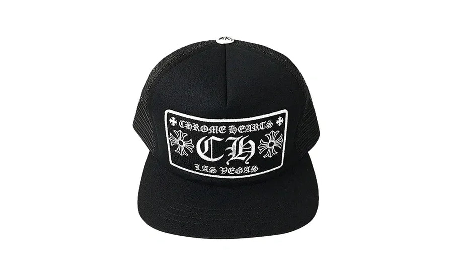 Czapka Z Daszkiem Chrome Hearts CH Las Vegas Trucker Hat Black