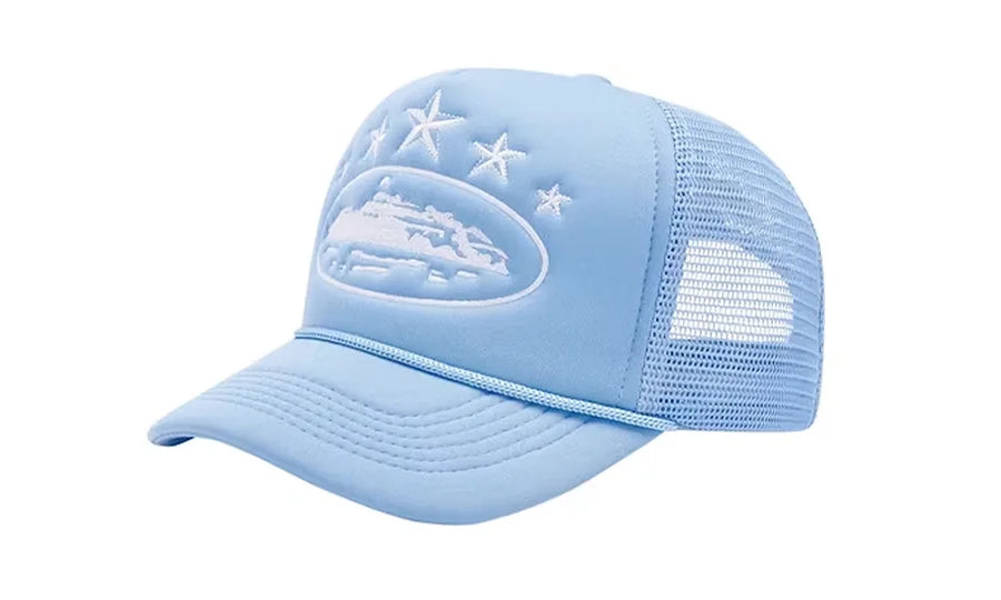 Czapka z daszkiem Corteiz 5 Starz Alcatraz Baby Blue
