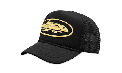 Czapka z daszkiem Corteiz Alcatraz Black/Yellow