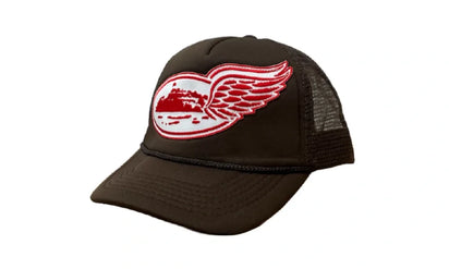 Czapka z daszkiem Corteiz Wing Alcatraz Brown