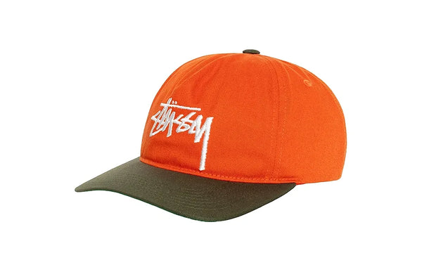 Czapka z daszkiem Stussy Mid-Depth Big Stock (SS25) Orange