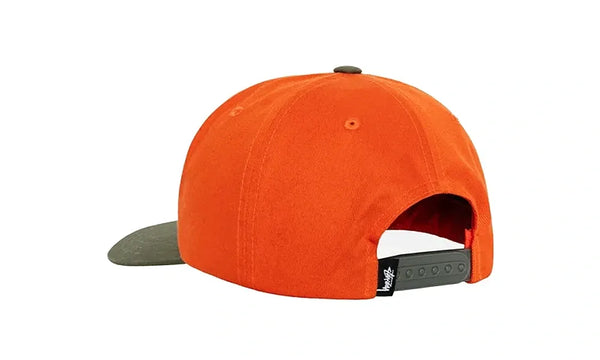 Czapka z daszkiem Stussy Mid-Depth Big Stock (SS25) Orange - Czapka z daszkiem Stussy Mid-Depth Big Stock (SS25) Orange - zdjęcie 2