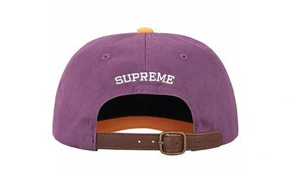 Czapka z daszkiem Supreme 2-Tone S Logo 6-Panel Dusty Purple - zdjęcie 2