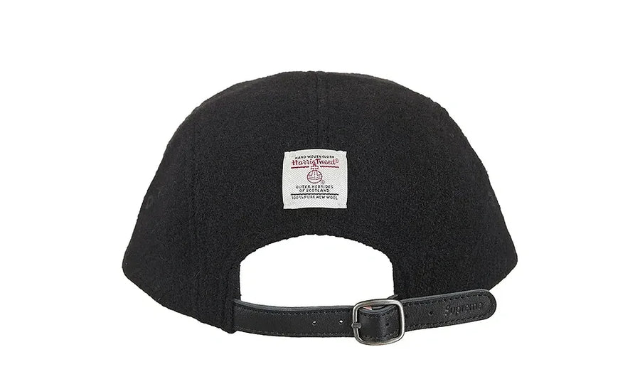 Czapka Z Daszkiem Supreme Harris Tweed Camp Cap Black - zdjęcie 2