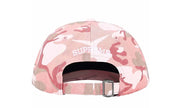 Czapka z daszkiem Supreme Pigment Coated S Logo 6-Panel Pink Camo - zdjęcie 2