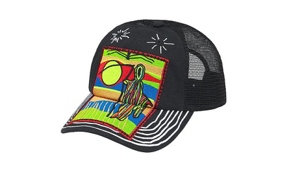 Czapka z daszkiem Supreme Reaper Mesh Back 6-Panel Black