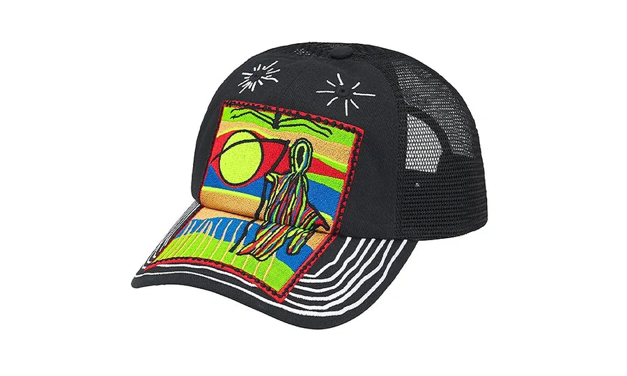 Czapka z daszkiem Supreme Reaper Mesh Back 6-Panel Black