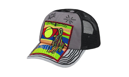 Czapka z daszkiem Supreme Reaper Mesh Back 6-Panel Grey