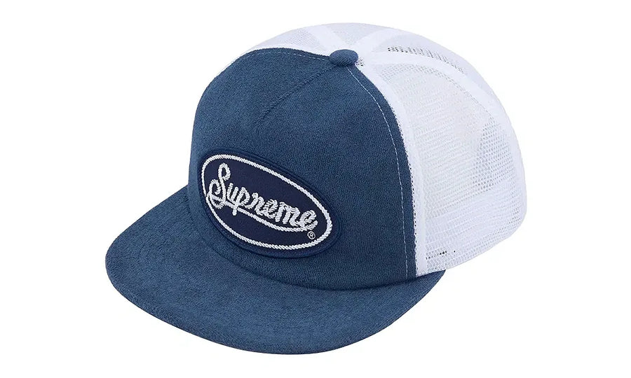 Czapka z daszkiem Supreme Terry Mesh Back 5-Panel Blue