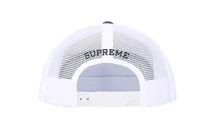 Czapka z daszkiem Supreme Terry Mesh Back 5-Panel Blue - zdjęcie 2