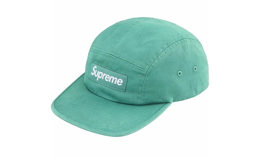Czapka z daszkiem Supreme Washed Chino Twill Camp (SS25) Light Blue