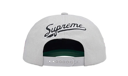 Czapka z daszkiem Supreme World Famous S Logo 6-Panel Grey - zdjęcie 2