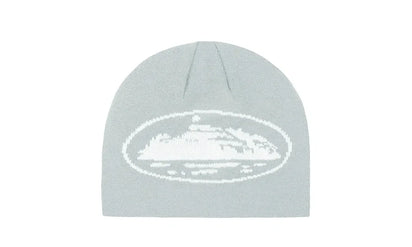 Czapka zimowa Corteiz Alcatraz Skully Grey