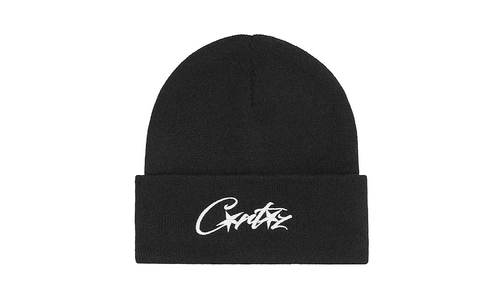 Czapka Zimowa Corteiz Allstarz Folded Beanie Black