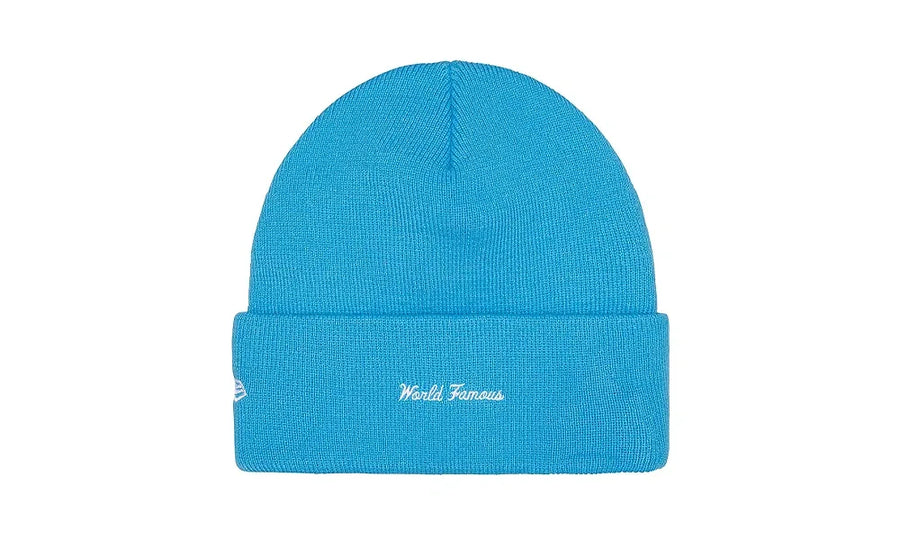 Czapka Zimowa Supreme New Era Box Logo Beanie Blue (FW25) - zdjęcie 2