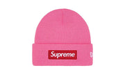 Czapka Zimowa Supreme New Era Box Logo Beanie Pink (FW25)