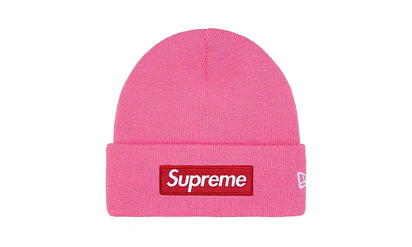 Czapka Zimowa Supreme New Era Box Logo Beanie Pink (FW25)