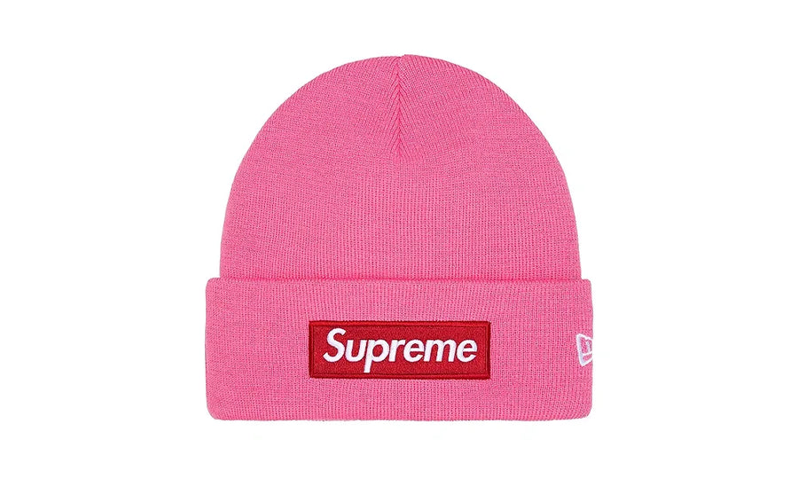 Czapka Zimowa Supreme New Era Box Logo Beanie Pink (FW25)