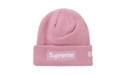 Czapka zimowa Supreme New Era Box Logo (FW24) Dusty Pink