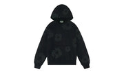 Denim Tears Cotton Wreath Hoodie Black Monochrome