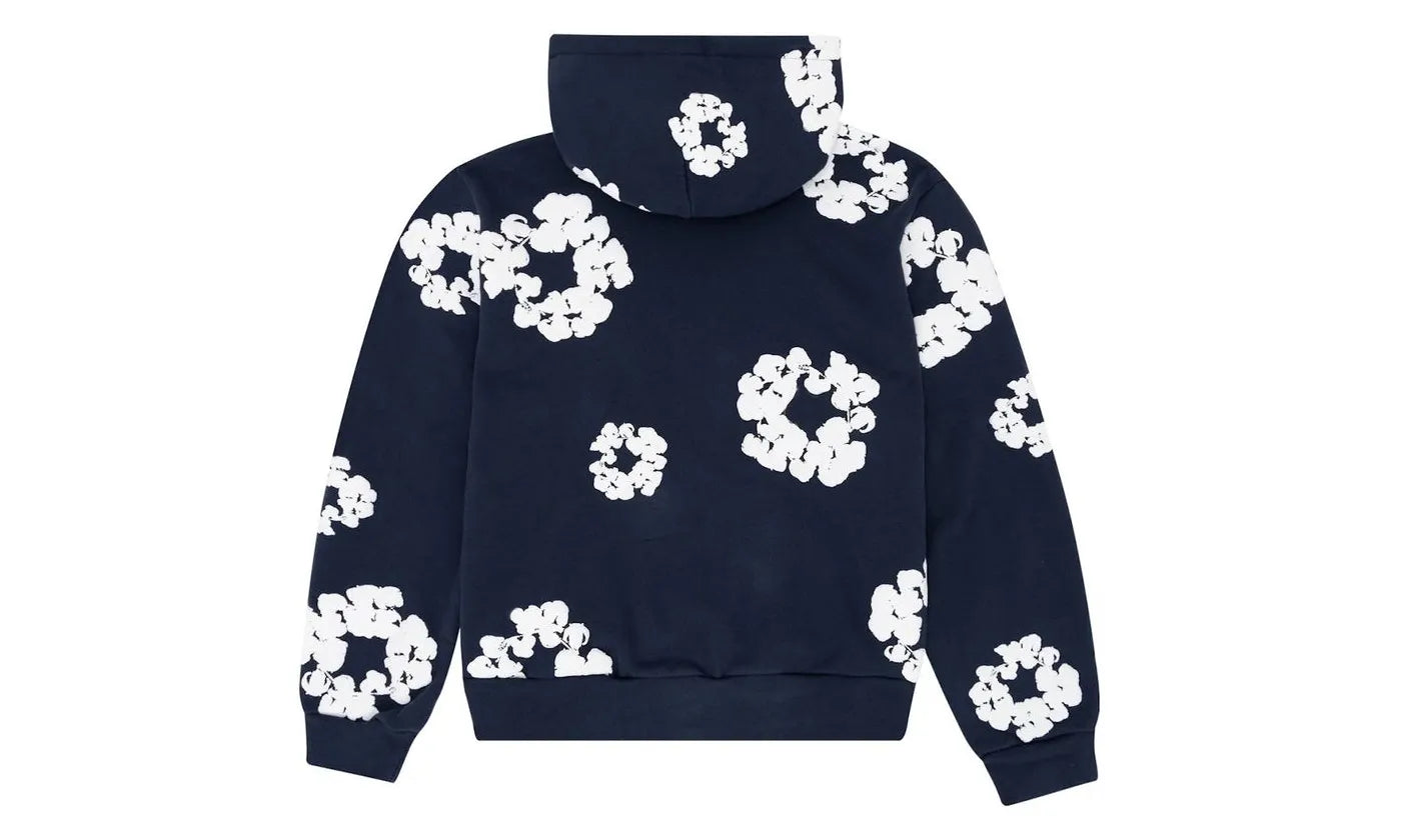 Denim Tears Cotton Wreath Sweatshirt Navy