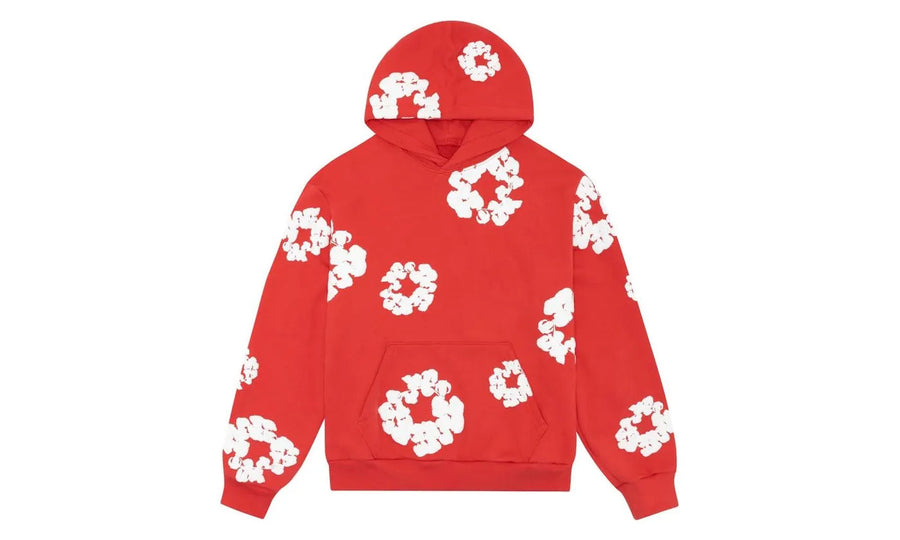 Denim Tears Denim Tears Cotton Wreath Sweatshirt Red czerwony - widok główny z boku | Saturaise.com