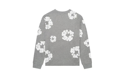 Denim Tears Long Sleeve Cotton Wreath T-shirt Grey - zdjęcie 2