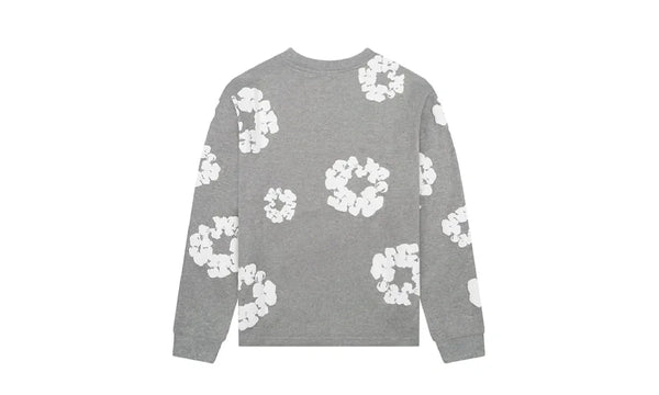 Denim Tears Long Sleeve Cotton Wreath T-shirt Grey - Denim Tears Long Sleeve Cotton Wreath T-shirt Grey - zdjęcie 2