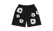 Denim Tears The Cotton Wreath Shorts Black