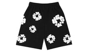 Kup oryginalne Denim Tears The Cotton Wreath Shorts Black DT-DTTCWS-BLACK - widok z drugiego boku - Sneakersy