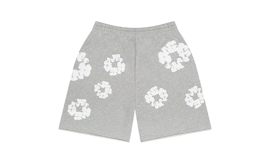Denim Tears The Cotton Wreath Shorts Grey - zdjęcie 2