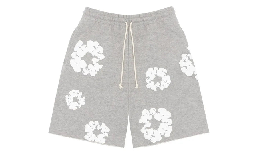 Denim Tears Denim Tears The Cotton Wreath Shorts Grey szary - widok główny z boku | Saturaise.com