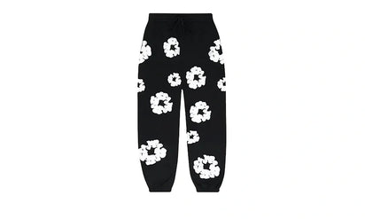 Denim Tears The Cotton Wreath Sweatpants Black