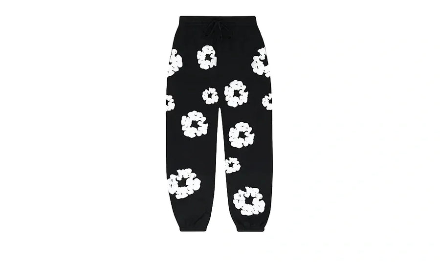 Denim Tears The Cotton Wreath Sweatpants Black