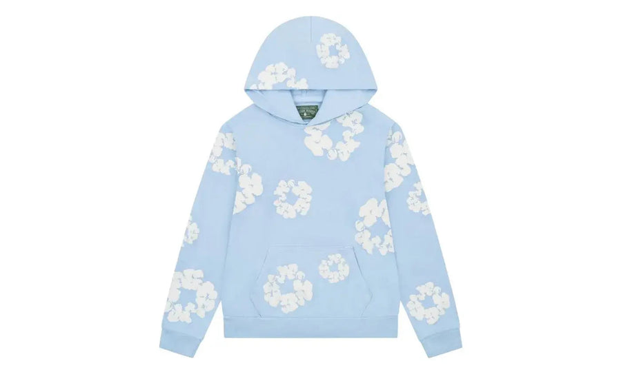 Denim Tears Denim Tears The Cotton Wreath Sweatshirt Powder Blue - widok główny z boku - Streetwear
