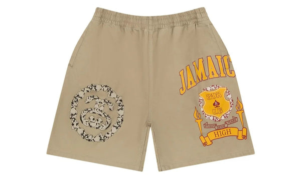 Denim Tears x Stussy Jamaica High Khaki Short Brown