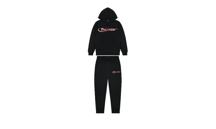 Dres Trapstar Hyperdrive Chrome Tracksuit Black Infrared