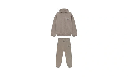 Dresy Fear of God Essentials Fleece Long Set Heather Gray FW24
