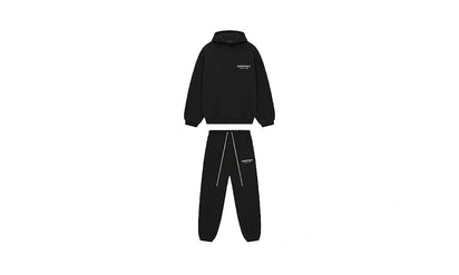 Dresy Fear of God Essentials Fleece Set Black FW24