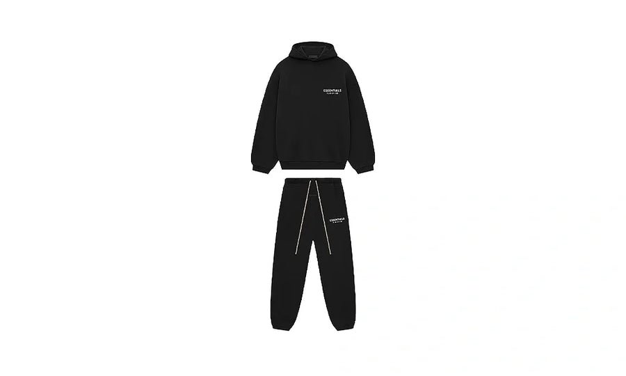 Dresy Fear of God Essentials Fleece Set Black FW24