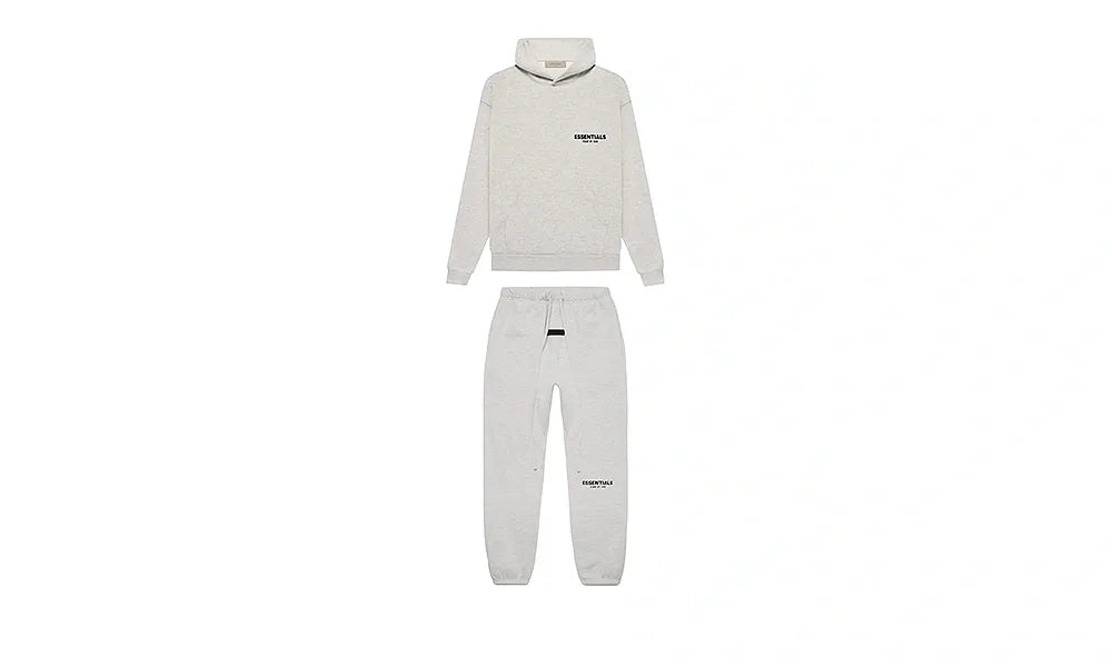 Dresy Fear Of God Essentials Long Set Light Oatmeal SS22