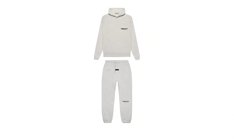 Dresy Fear Of God Essentials Long Set Light Oatmeal SS22